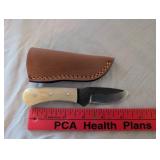 Hand Made Custom File Hunting Knife - Unused
