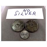 2pc Vintage Qing Dynasty Commemorative Tokens