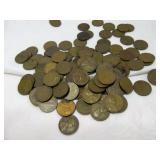 100pc US Lincoln Wheat Cents - Wheat Pennies