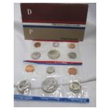 1984 P&D Uncirculated Coin Mint Set