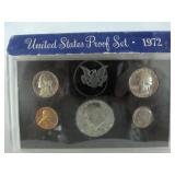 1972 US Mint Proof Coin Set in Original Box