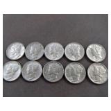 17pc US Silver Mercury Dimes
