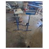 2pc Kobalt Steel Adjustable Folding Roller Stands