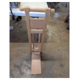 Custom Hand Made Wood Boot Jack
