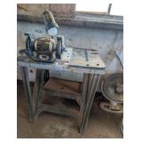 Ryobi 6" Bench Grinder on Folding Molded Table