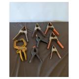 8pc Hand Clamps / Grip Clamps