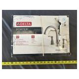 Delta Porter Lavatory Sink Faucet Set - NOS