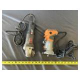 2pc - Ridgid Router & Porter Cable Disc Grinder