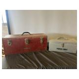 Craftsman Steel Tool Box & Porter Cable Saw Box