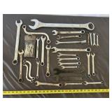 Combination Wrenches - Box Lot - SAE & Metric