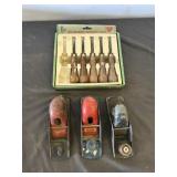 Wood Carving Chisels & Hand Planes