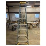 Werner 8ft Folding Fiberglass Step Ladder