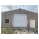 Metal Shop Building - Disassemble & Move