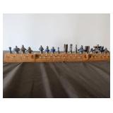 16pc Router Bit Selection in Wood Organizer Blocks