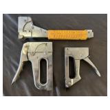 3pc - Hand Staplers & Hammer Stapler