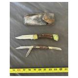 2pc Buck Folding Knives - 110 & 371H