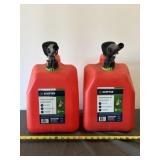 2pc Scepter 5 Gallon  Fuel Cans