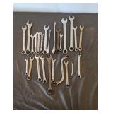 Combination Wrenches - SAE & Metric Box Lot