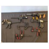 7pc 12" Quick Grip Bar Clamps - Bessey, Etc.