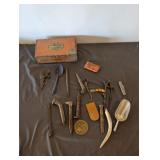 Vintage Small Collectibles - Cigar Box Lot