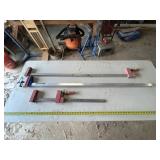 Bessey Steel Bar Clamps & Pittsburgh 60" Clamp