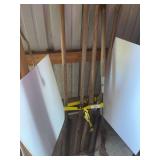 Lot of Five Manual Sod Cutters