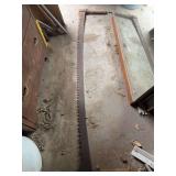 Vintage Two-Man Crosscut Saw with Handles