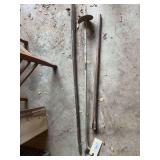 Lot of Three Various Metal Ground Anchors