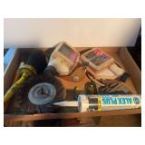 Box Lot of Assorted Tools and Supplies