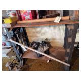 Metal Framed Work Bench