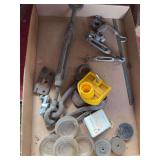 Mixed Lot: Tools, Hardware, and Collectibles
