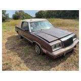 1982  CHRYSLER  LeBaron 1982 Chrysler LeBaron Convertible for Restoration or Parts