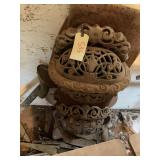 Ornate Metal Stove "Great West" Marking