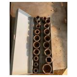 Collection of Socket Wrenches with Case
