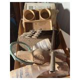 Box Lot of Little Mountain Creeper, Glass Cleaner, Other Tools and Holders