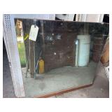 Framed Wall Mirror - 38"x40"
