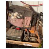 Power Tool, Tool Belt, and Assorted Hardware Lot