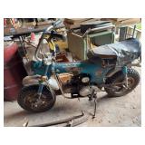Honda Trail 70 Motorcycle (Blue)