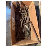 Assorted Metal Tools and Equipment
