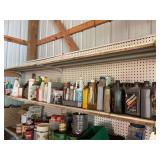 Lot of Assorted Auto and Home Maintenance Fluids, Filters and Powders