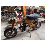 Honda Trail 70 Motorcycle (Orange)