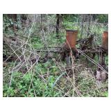 Vintage Planter, Rusted - for salvage or decoration