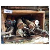 Collection of Grease Guns and Grease Cartridges
