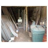 Mixed Lot of Wood, Metal, Tools and Farm Related Items