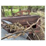 Massey Ferguson square hay baler-salvage