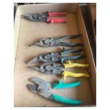 Lot of Wiss Metal Cutting Shears