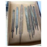 Assorted Metal Files Lot of 9