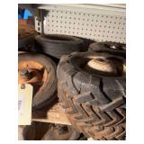 Assorted Wheels and Tires - Lawn, Garden, Trailer, and Other