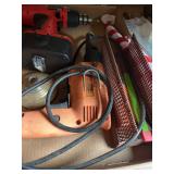 Box Lot with Two Power Drills and Assorted Items