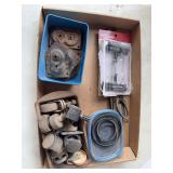 Box of Assorted Hardware and Repair Items